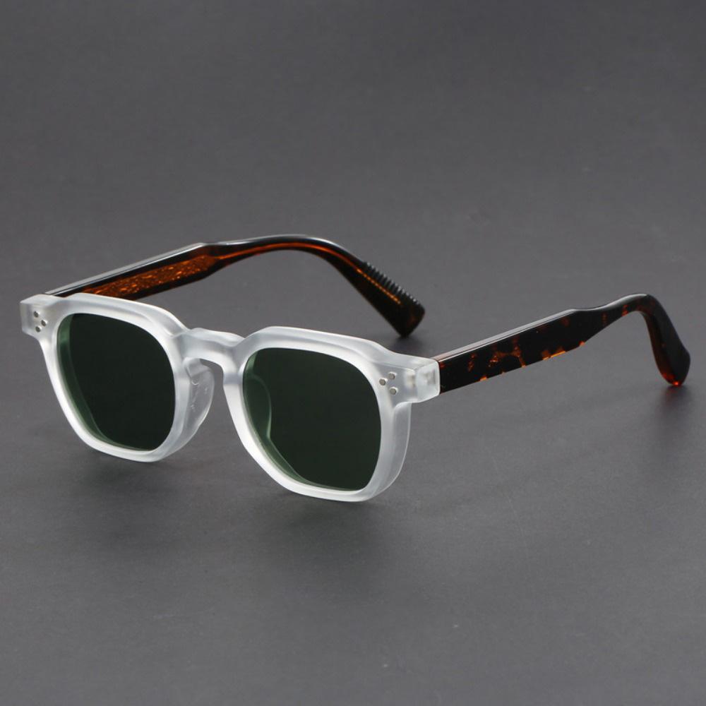 Boho Retro Polarized Sunglasses for Men Frame Polygonal Women's Sunglasses Outdoor High Quality Travel Glasses