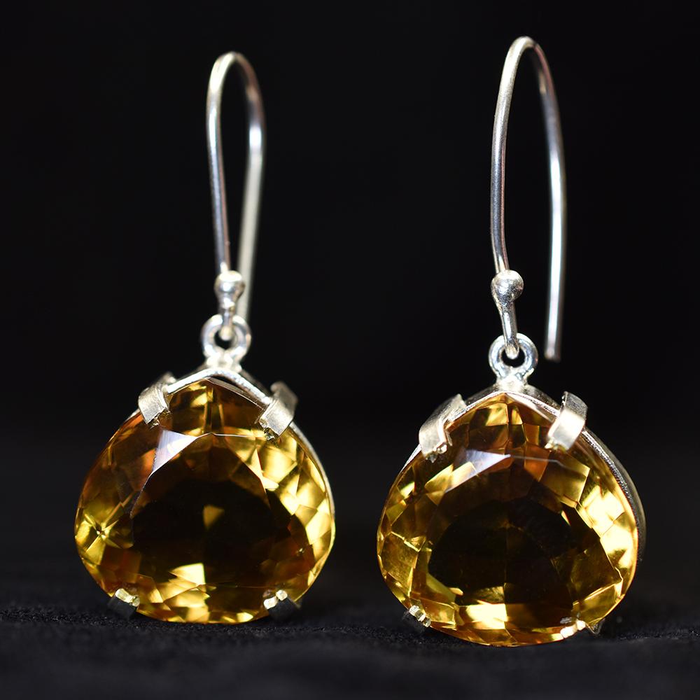 Stunning 70.9 Ct Natural Certified 7 Color Change Alexandrite Pear Earring Pair MY.ER-30-NS