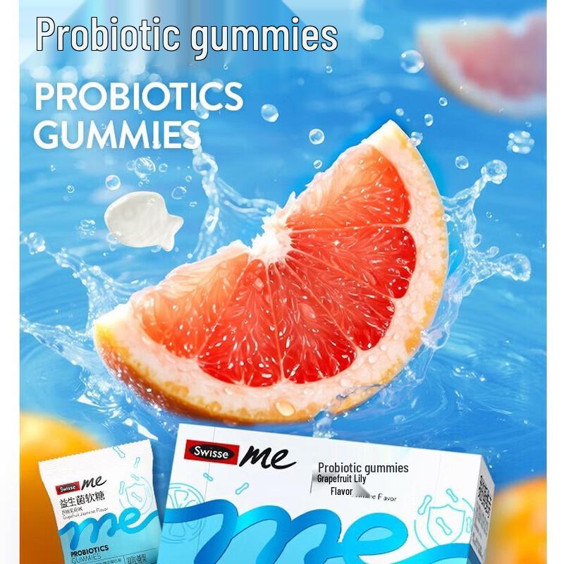 SwisseMe Probiotic & Prebiotic Gut Health Gummies