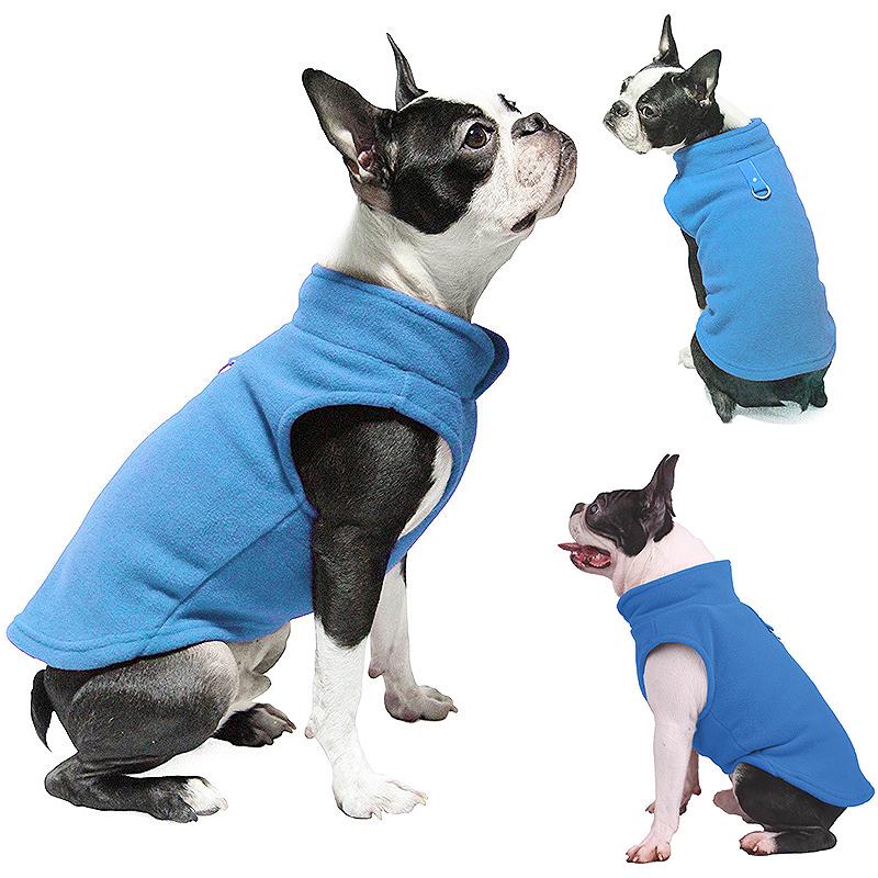 Cheap Pet Dog Vest Clothes Winter Warm Fleece Coat Jacket for Small