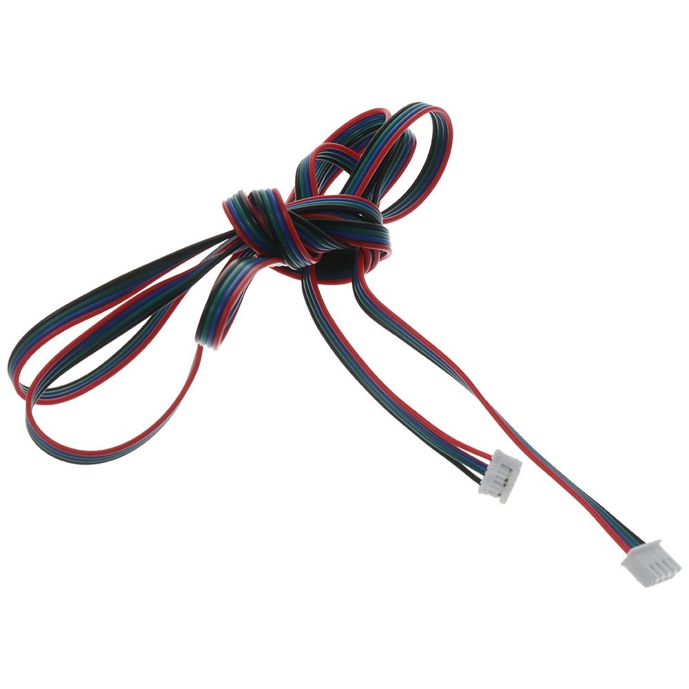 

6 шт., 1,5 м/4,9 фута, клеммный провод двигателя, луженая медная проволока для шагового двигателя Nema 17