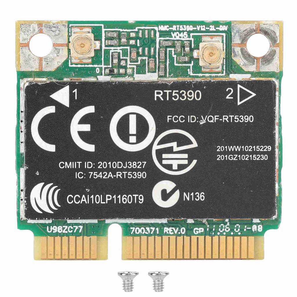 Wireless Network Card Wifi Adapter for HP Computer RT5390 SPS 630703‑001 Mini PCIE 802.11N