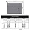 IN&VI 100-inch 4:3 DF Fiber Anti-Light Electric Projector Screen