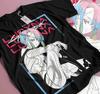 Cyberpunk Edgerunners David Lucy Rebecca Tričko, Anime Neon Streetwear Tričko