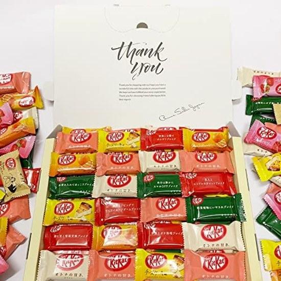 Nestle KitKat Mini 6 Types 48 Pieces Luxury Assortment Gift Box Large Capacity Mixed Variety Random Set