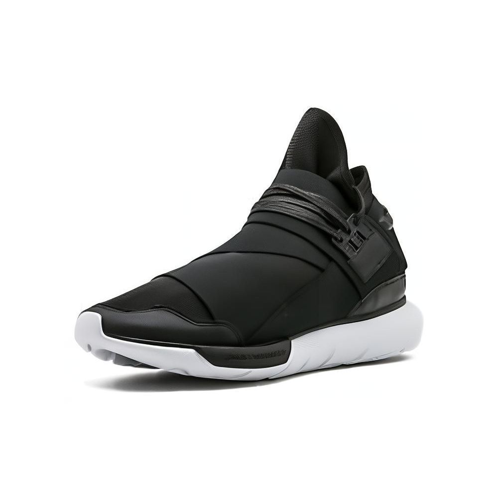 Adidas Y-3 Qasa High Core Black Men Sneakers Footwear-White AQ5499