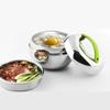 Double Layer Stainless Steel Thermal Lunch Box Anti-scalding Insulation Bowl  Picnic