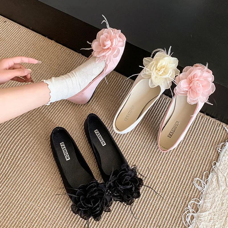 Fashion Hot Selling Women Flats Shoes Casual Women's Sandals Fashion Loafers Shoes Elegant 2025 Summer Sneakers New Comfort Woman Shoes