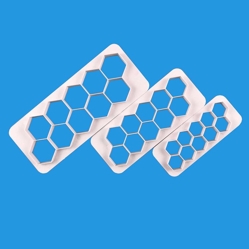 3 шт. геометрическая форма для помадки и печенья, форма для торта, форма для помадки, украшение для торта