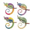 Brooch Versatile Lizard Gecko Pin Sparkling Rhinestones Inlaid Glossy Fade-Resistant Finish Badge Sweaters Scarves Handbags Hats