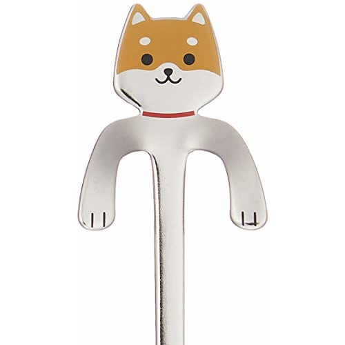 Takakuwa Metal Coffee Spoon, Shiba Inu (Tea Shiba), 407125