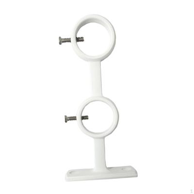 Doppelte Gardinenstangenhalterung unterstützt Fenstervorhanghalter für Hotel