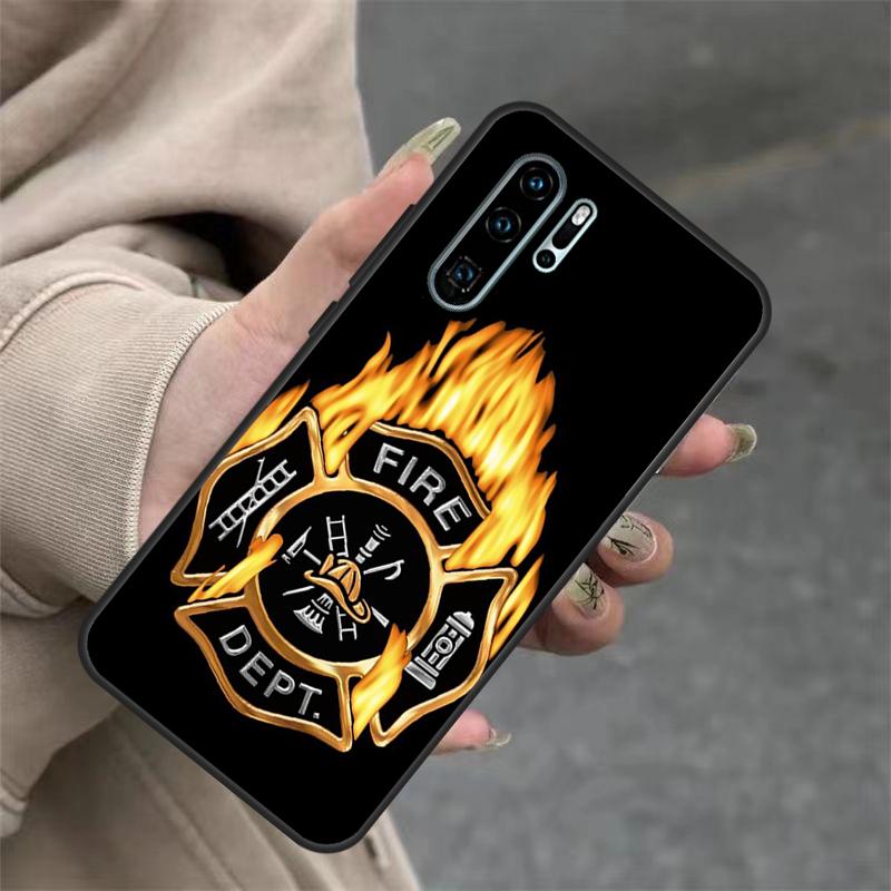 Feuerwehrmann Feuer Feuerwehrmann Für Huawei Nova 11i 8i 7i 3i Nova 9 10 SE 5T Y60 Y70 Y90 Y91 Y61 P20 P30 P40 Lite Pro Hülle