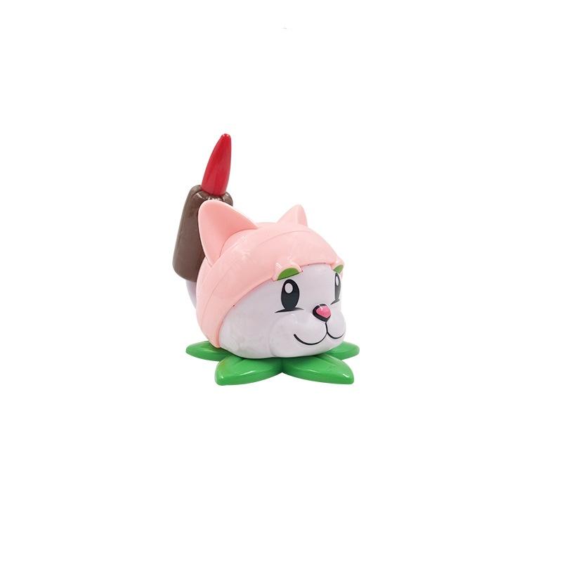 Pflanze vs.. Zombies Spielzeug Fußball Maschinengewehr Erbsenschießer Kornblume Zubehörpaket Tasche