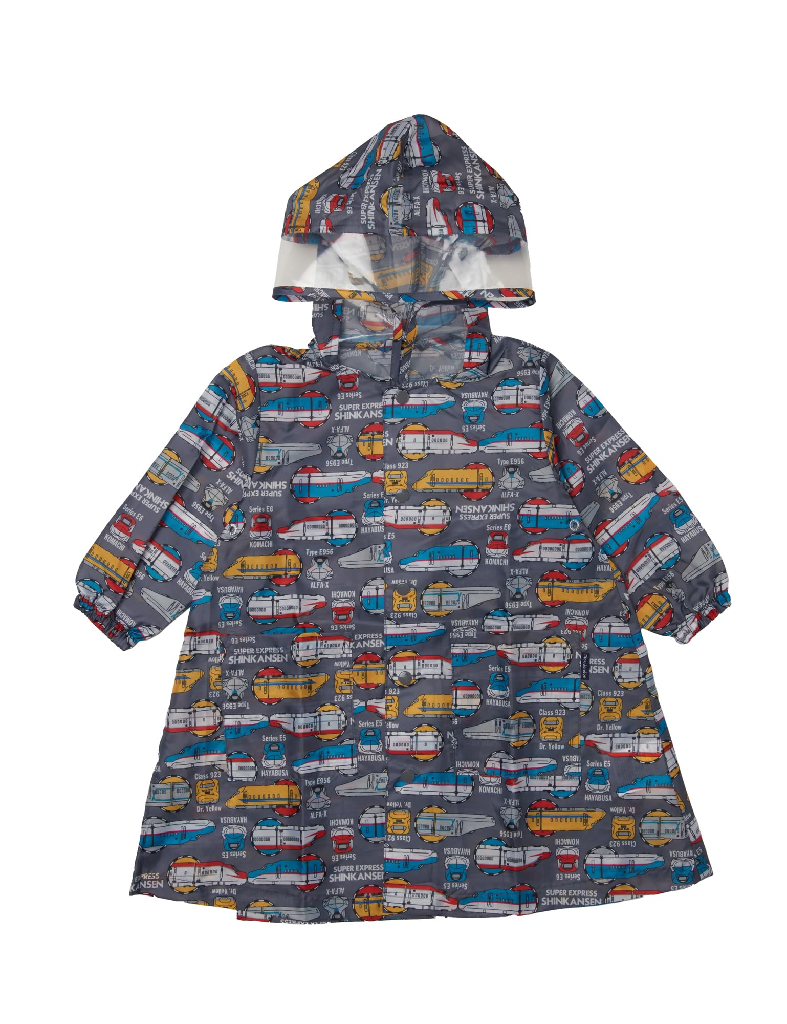 

Shinkansen Pattern S [Moojeonjeon] Raincoat, Raincoat, G, S, Boys, B13897, серый