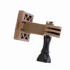 Lightweight Nylon Portable Helmet Adapter Base Fixed Mount for Camera (Black)