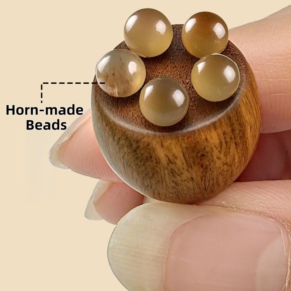 Five Beads Design Eye Massage Stick Reduce Puffiness Guasha Face Massager Tool  Eye SPA