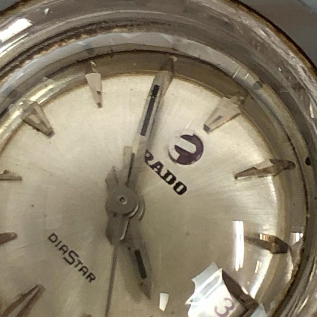 Used RADO Watch Diastar Quartz Oval Analog