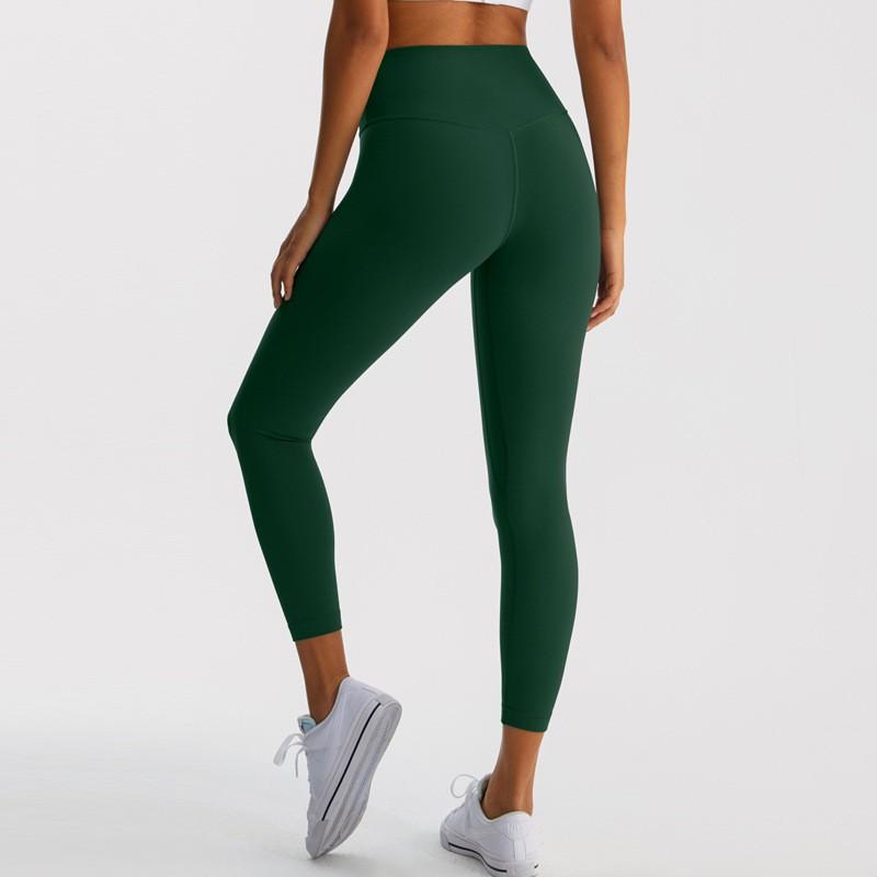 High Waist Yoga Leggings Women Seamless Bare-Skin Feel Butt-Lifting Quick-Dry Compression Workout Pants