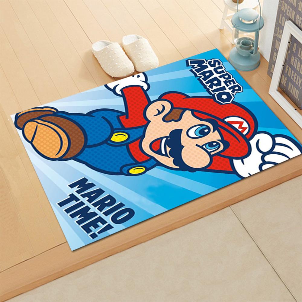 Super Mario Adventure for Living Room Rug, Bedroom, Study Room, Hallway Decoration, Perfect for Home Decoration or Holiday Gifts