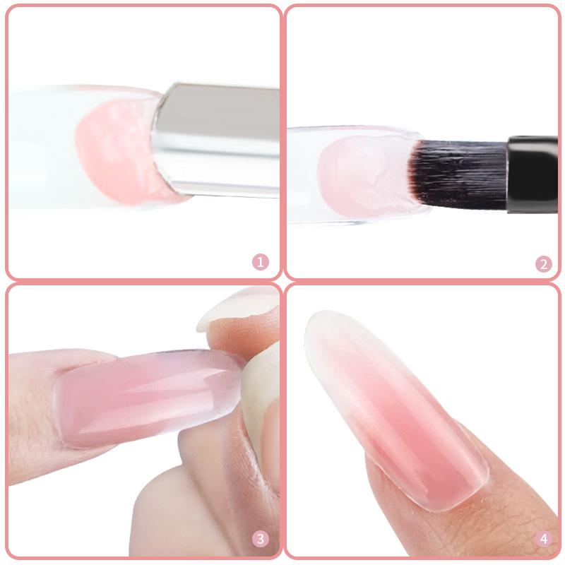 Patch Gel per Estensione Unghie - Adesivo Forte, Non Si Attacca alle Mani