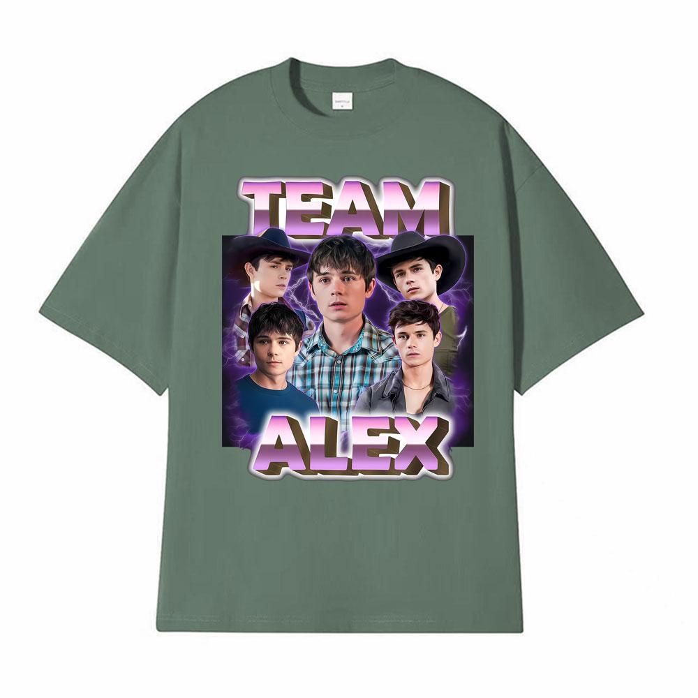 Team Alex Walter Vintage Cowboy Ranch Merch T Shirts Unisex Women Fashion Summer Short Sleeve Tshirt 100 Cotton Oversized T Shirt