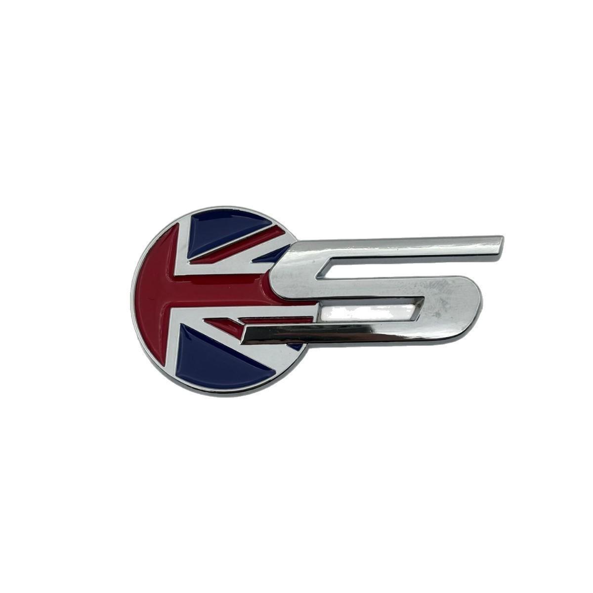 Высокопроизводительный металлический автомобильный значок S для Jaguar F-TYPE/XF/XJL