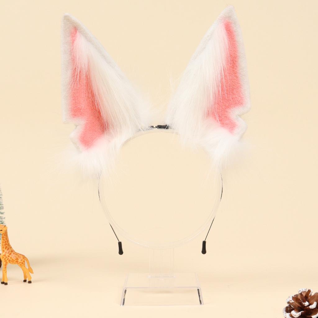 Halloween Simulated Plush Animal Ears Headband Jackal Ears Comic Exhibition Party Props Anubis Dress Up