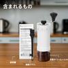 Mini Manual Coffee Grinder with 40 Levels Portable Hand Coffee Bean 30g Conical Burr Coffee Grinder with Crank for Pour Adjustment, Mill, Capacity,