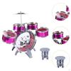 Batteria per Bambini Principianti Kit di Grancassa Giocattolo Musicale per Bambini in Età Prescolare