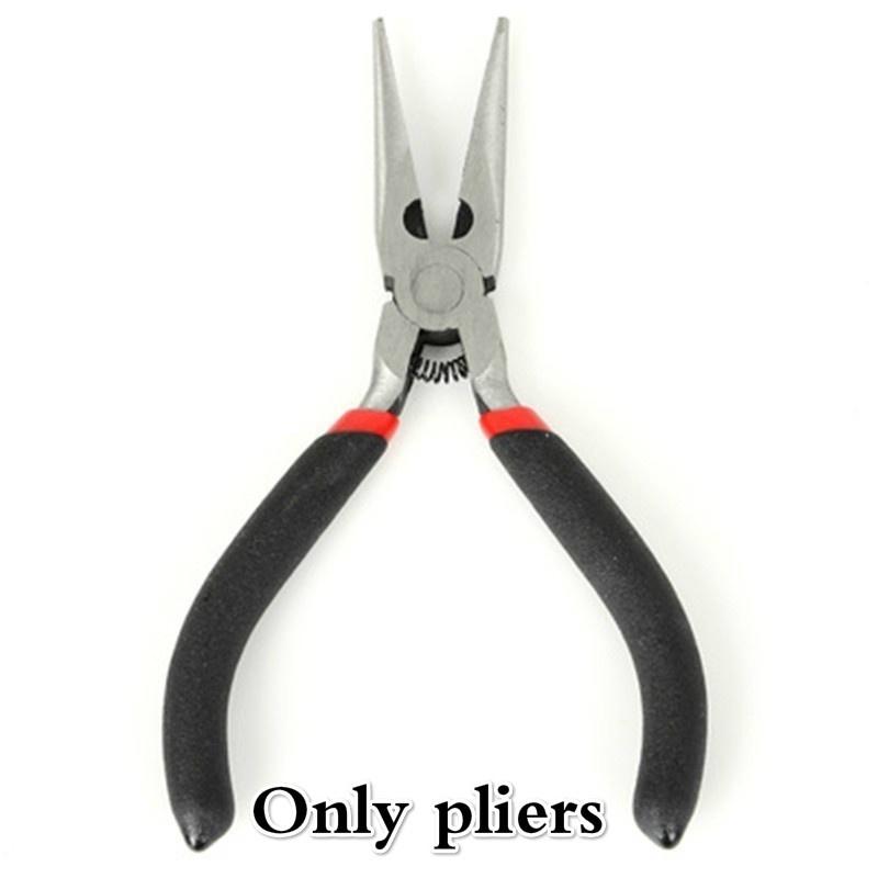 Jewellery Making Beading Mini Pliers Tools Kit Set Round Flat Long Nose