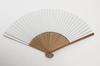 Folding Handcrafted by Kyoto with Fan In Paper Box [Hasegawa] Men's Fan, Artisans, Case, (Tortoiseshell Pattern)