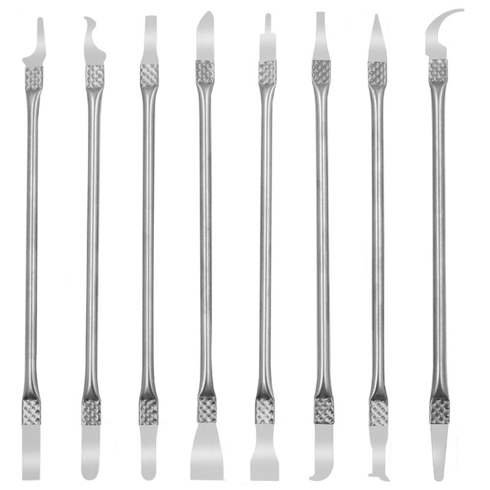 

STONEGO 8 in 1 IC Chip Repair Thin Tools Set CPU Metal Remover Burin To Remove for Mobile Phone Computer CPU NAND IC Chip Repair