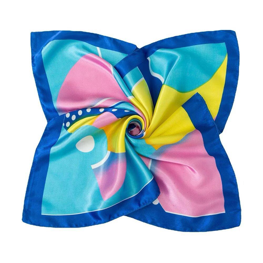 Women's Silk Scarf Business Dress Neck Protector Professional Mobile Telecom Banking Stewardess Small Square Scarf Women's Scarf Shawl Fashion