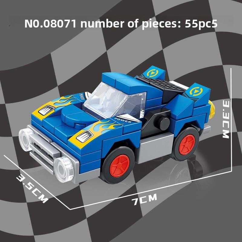 High Quality Abs Car Building Blocks With Diy Assembly For Kids And Teens