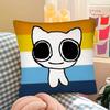 1pc Aroace Pride Anime Pillow Case Fashion Square Pillowcase Bedroom Sofa Room Ins Decoration Leisure