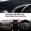 Car Dashboard Cover Non slip pad For Toyota Land Cruiser Prado J120 2003 - 2008 2009 LHD Dash Mat Sun Shade Pad Anti-UV Cushion