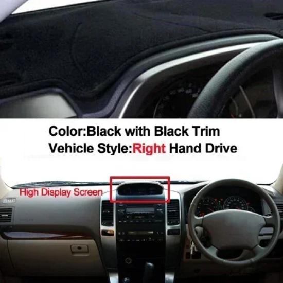 Car Dashboard Cover Non slip pad For Toyota Land Cruiser Prado J120 2003 - 2008 2009 LHD Dash Mat Sun Shade Pad Anti-UV Cushion
