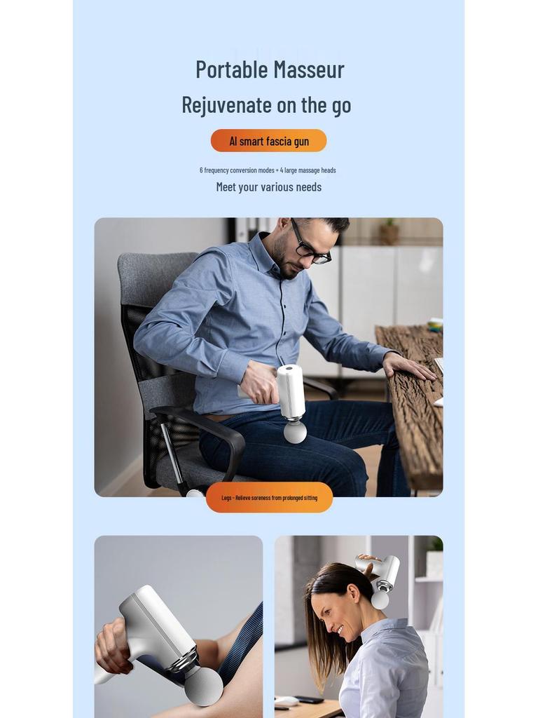 Mini Portable Smart Speed Muscle Relaxation Massage Gun