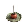 Ceramics Lotus Tabletop Incense Base Zen Chinese Style Lotus Censer Holder  Yoga Meditation