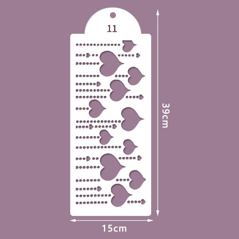 Fondant Cake Mesh Stencil Stamps Stencils Embossing For Decorating Tool Plastic Spray Mold Cookies Chocolate Drawing Painting