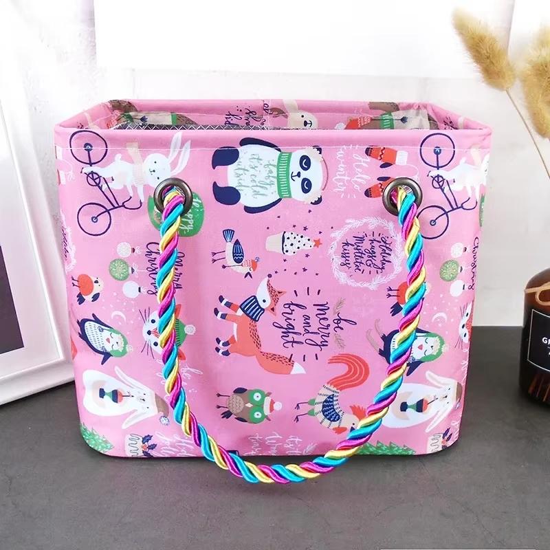

Bath Basket Waterproof Large Capacity Mesh Beach Bag For Shower Cartoon Animal Makeup Bag Toiletry Bag For Toy Travel Essentials