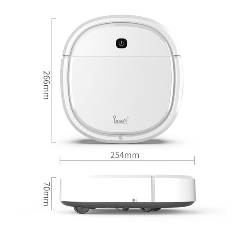 Aspirator automat 2 în 1 robot de măturat Aspirator automat inteligent anti-cădere pentru casă