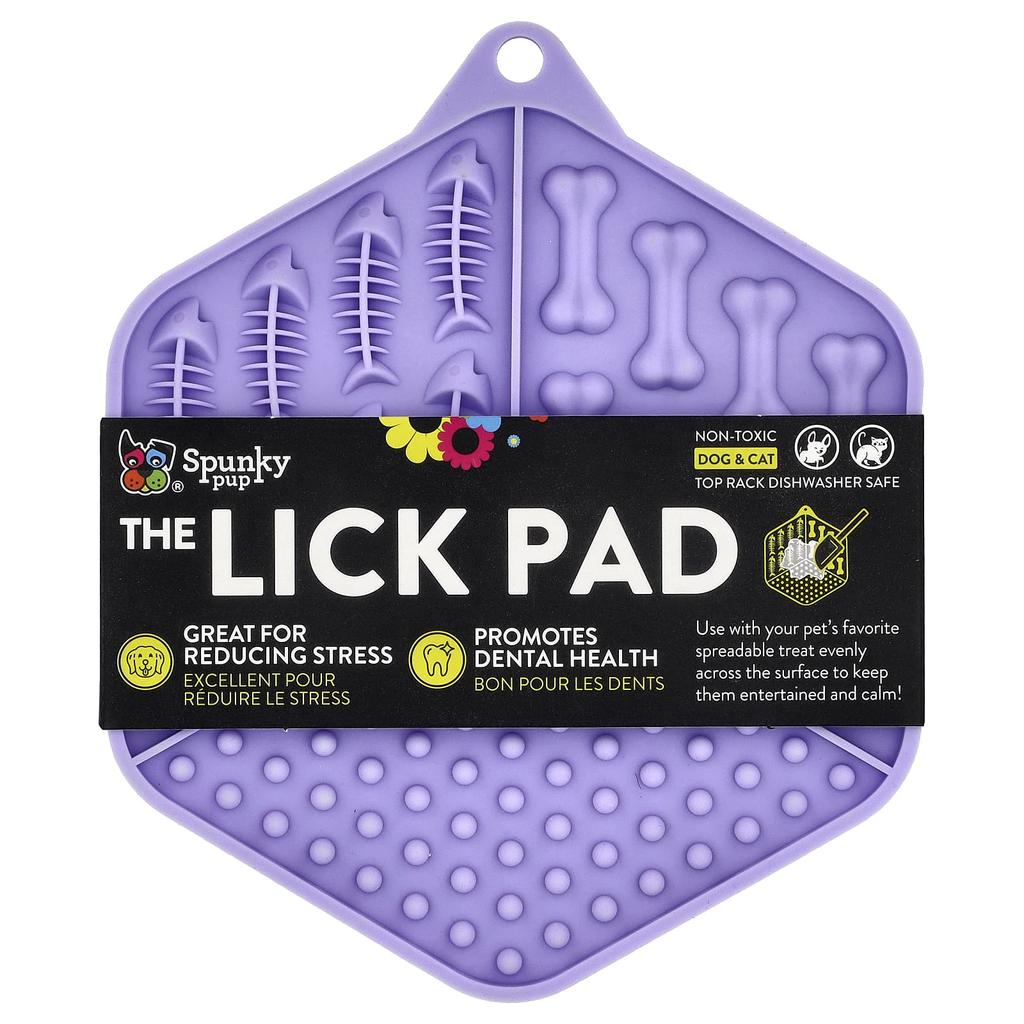 Spunky Pup Rick Pad, for Dogs and Cats, Hexagon, 1 Pad