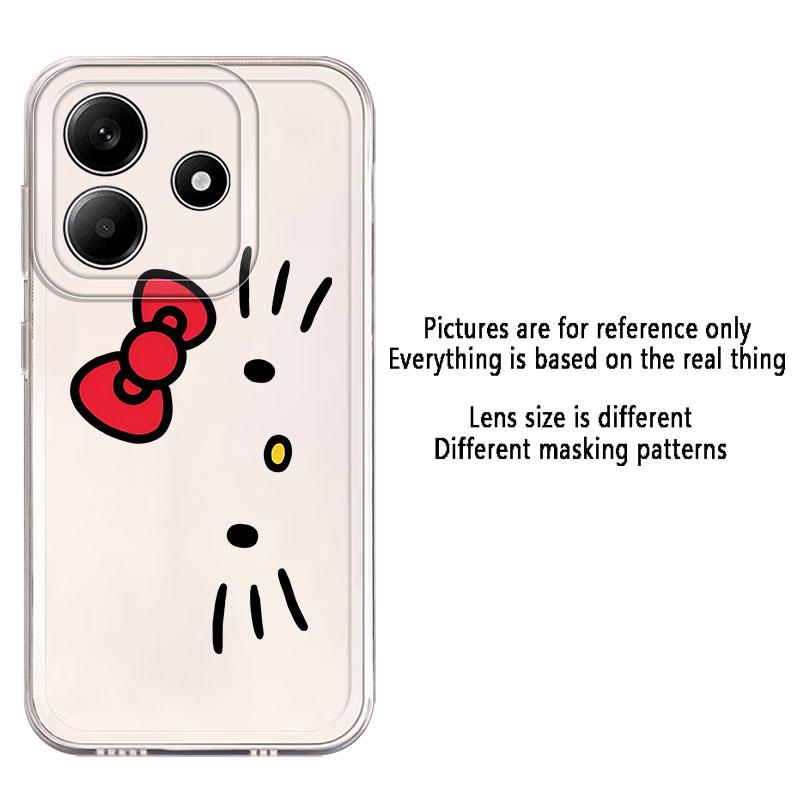 Case for Xiaomi Redmi Note 14 Pro Plus Note 13 13C 12S A4 11S 9 10 10S 11 14C 12 Soft Phone Cover Sanrio Hello Kitty