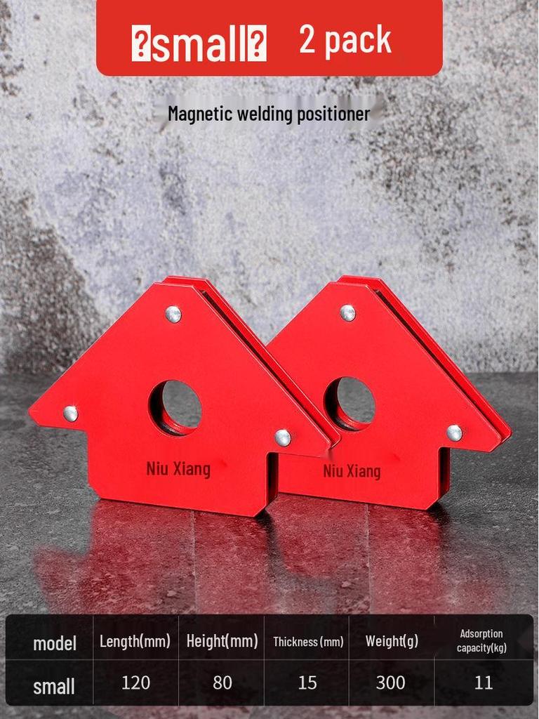 Multi-Angle Magnetic Welding Fixator: 90° Right Angle Triangle Positioning Tool
