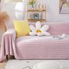 Double-Sided Retro Sofa Cover Nordic Sofa Cover Cotton Blanket Full Covered Non-Slip Sofa Cover Protective Cover
