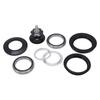 Bike Headset Bearings CNC Process Low Noise Rust Proof Road Bike Double Sealed Bearing Headset for 44‑50.6mm Frame