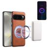 Google Pixel 9 Pro XL Leather MagSafe Case with Wireless Charging Compatibility