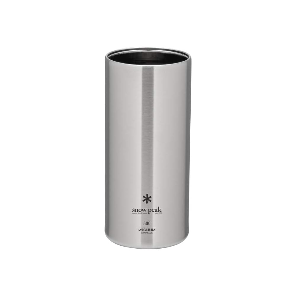 Snow Peak Can Cooler with Sticker 500ml TW-505